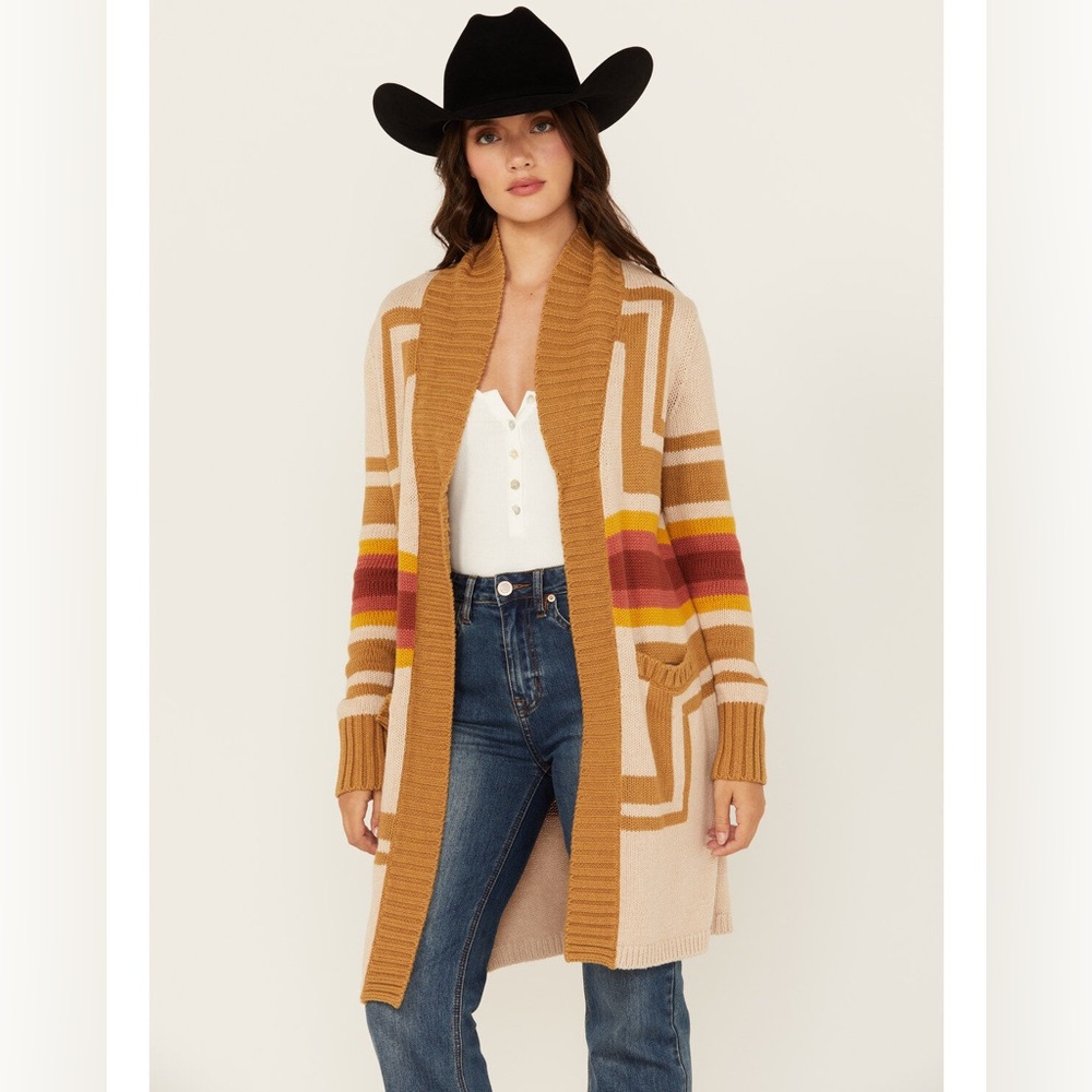 PENDLETON - Harding Open Front Cardigan - Sandshe… - image 1